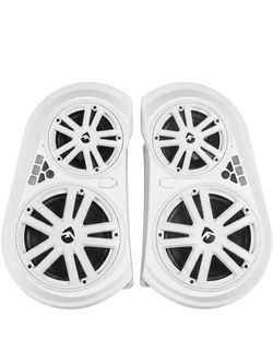 New YAMAHA WaveRunner 2017-2024 EX/EXR JetBlaster footwell Bluetooth speakers EcoxGear Also Golf Carts-White  New complete in box.