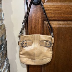 COACH Soho Camel Shoulder Bag