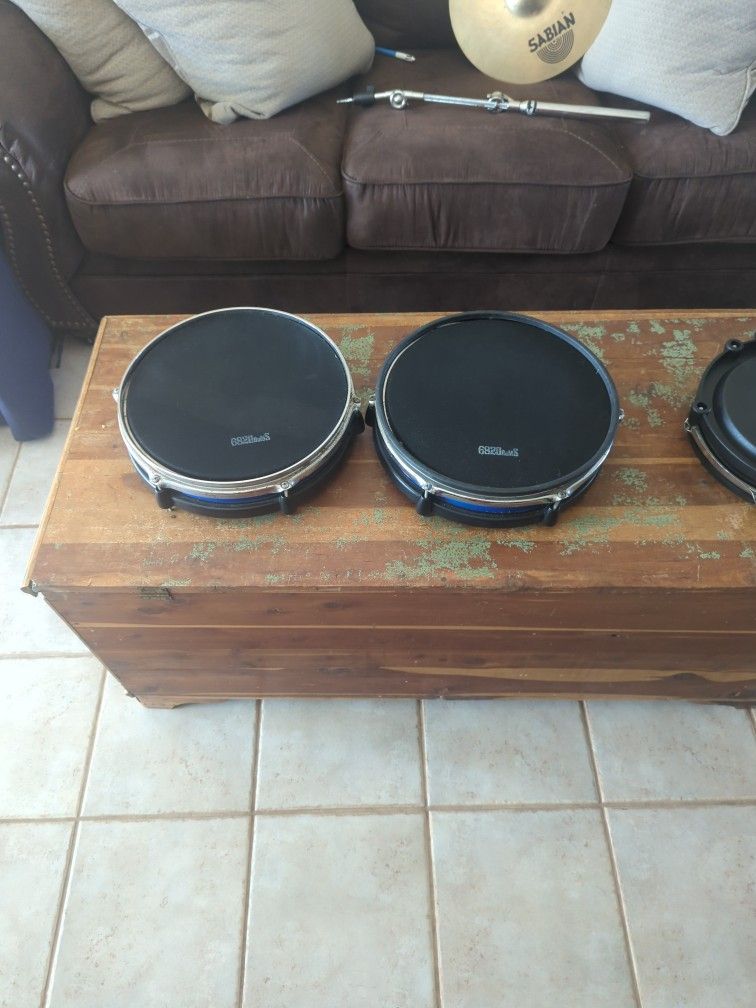 2 Alesis dm10 toms 12.5x3