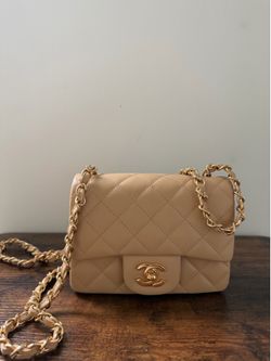 Chanel small flap 1.55 beige