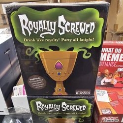 Royally Screwed Drink Like Royalty Game Party Knight!