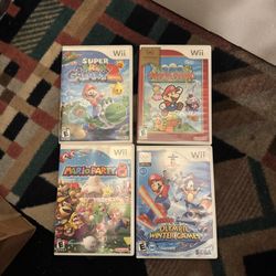 Nintendo Wii games $10 and Up