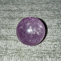 Amethyst crystal ball