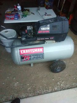 Craftsman air compressor 35 gallons!!