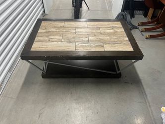 Small wood table