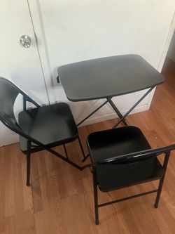 Table with chairs