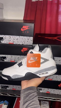Jordan 4 Retro White Cement 