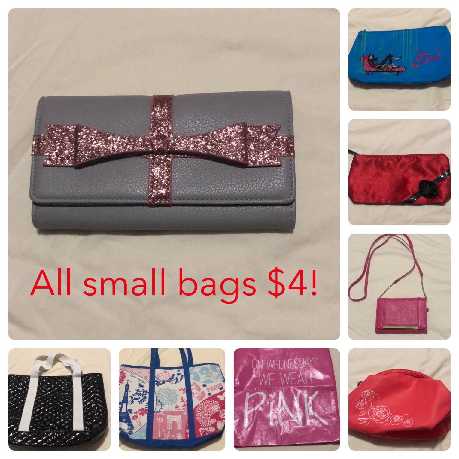 All small bags $4 each!!!