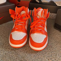 High Dunk Orange Syracuse
