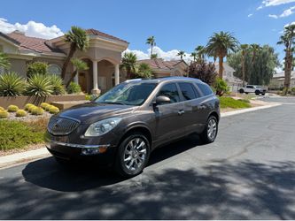 2012 Buick enclave