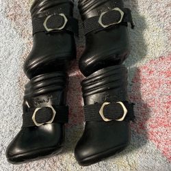 Four Paws Black Rubber Dog Boots