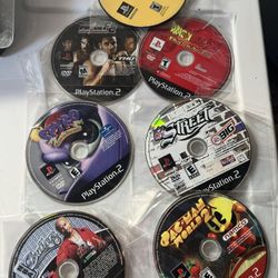 Ps2 Game Lot NFL Street NBA Ballers Spyro Dragonball Z