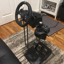 logitech g920 wheel + pedals + shifter