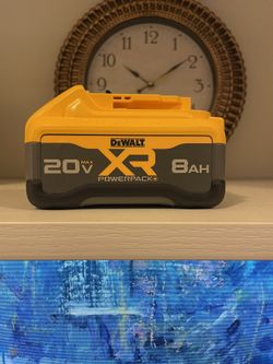 New Dewalt Battery 20V XR POWERPACK 8AH