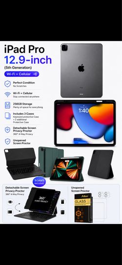 iPad Pro 12.9-inch (5th generation) WiFi + Cellular