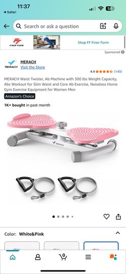 Ab workout machine