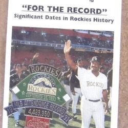 Colorado Rockies 7-11 1994 #5 Pin