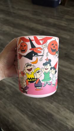 Peanuts Halloween mug