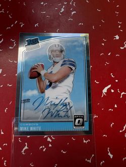 2018. Mike White. Rookie Card # 91/125