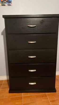 Tall dresser cabinet drawer