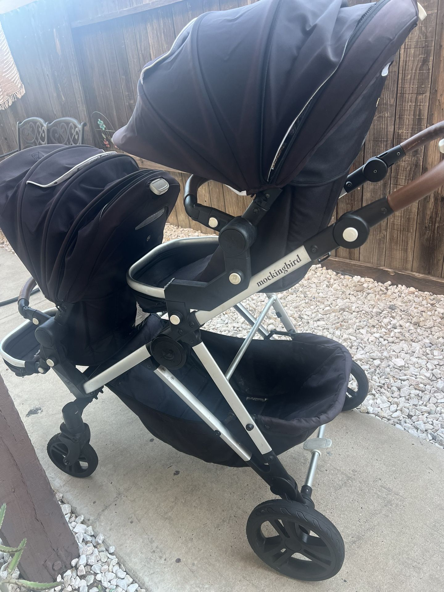 Mockingbird Double Stroller 