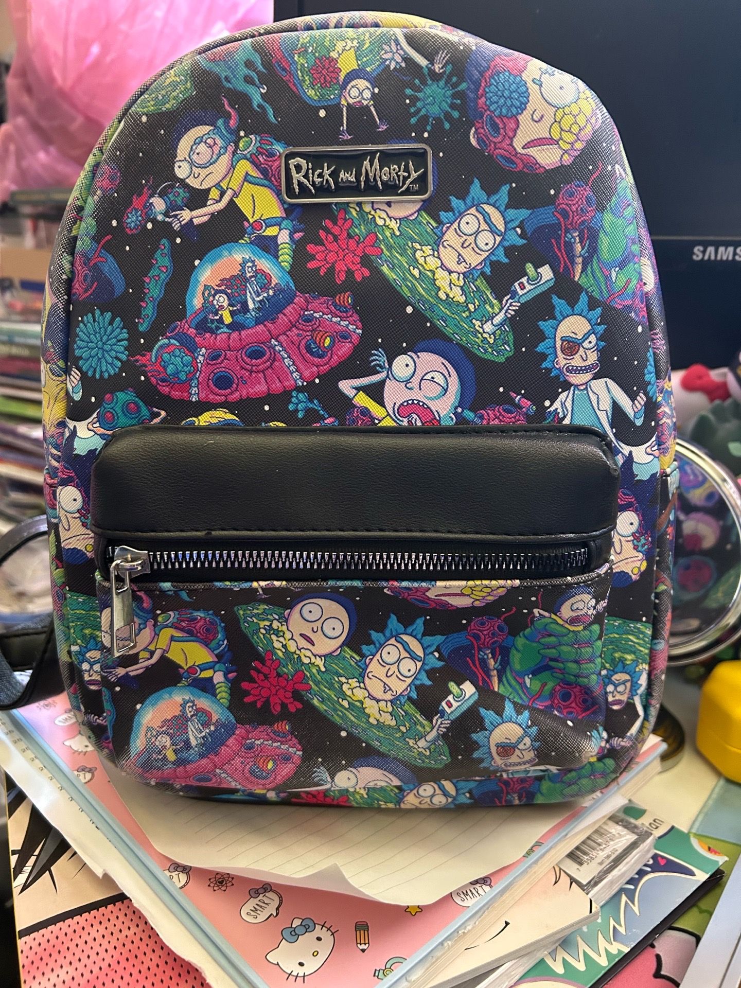 Rick and Morty Mini Backpack