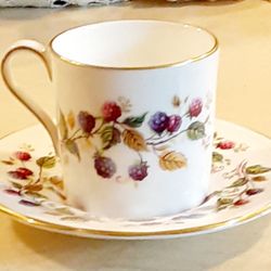Vintage Royal Stafford Bone China Plate &Cup