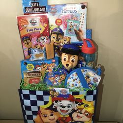 Boys PawPatrol Easter Basket