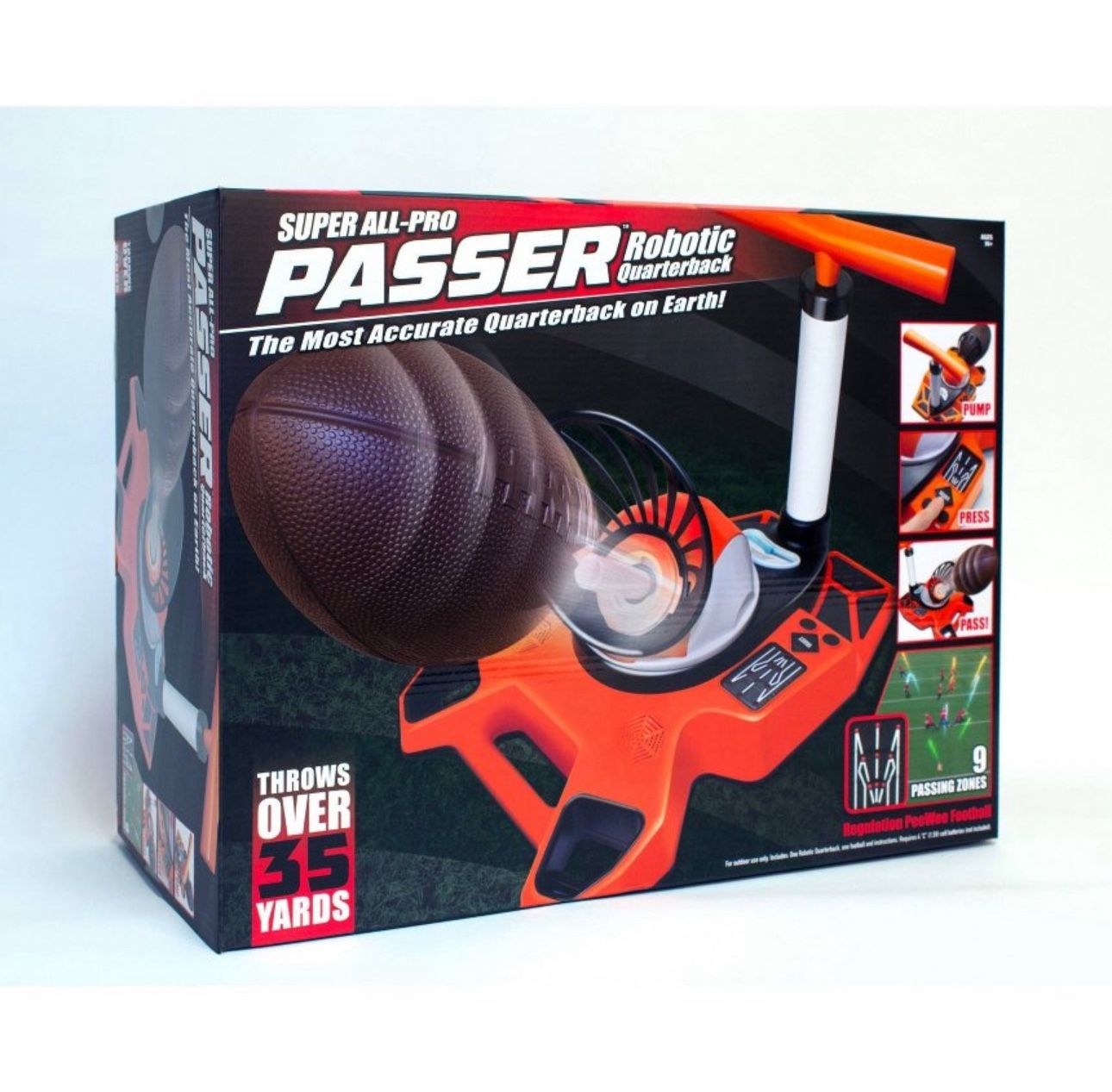 🔥NEW🔥 All Pro Passer Football Sports Trainer: Robotic Quarterback Plastic Training