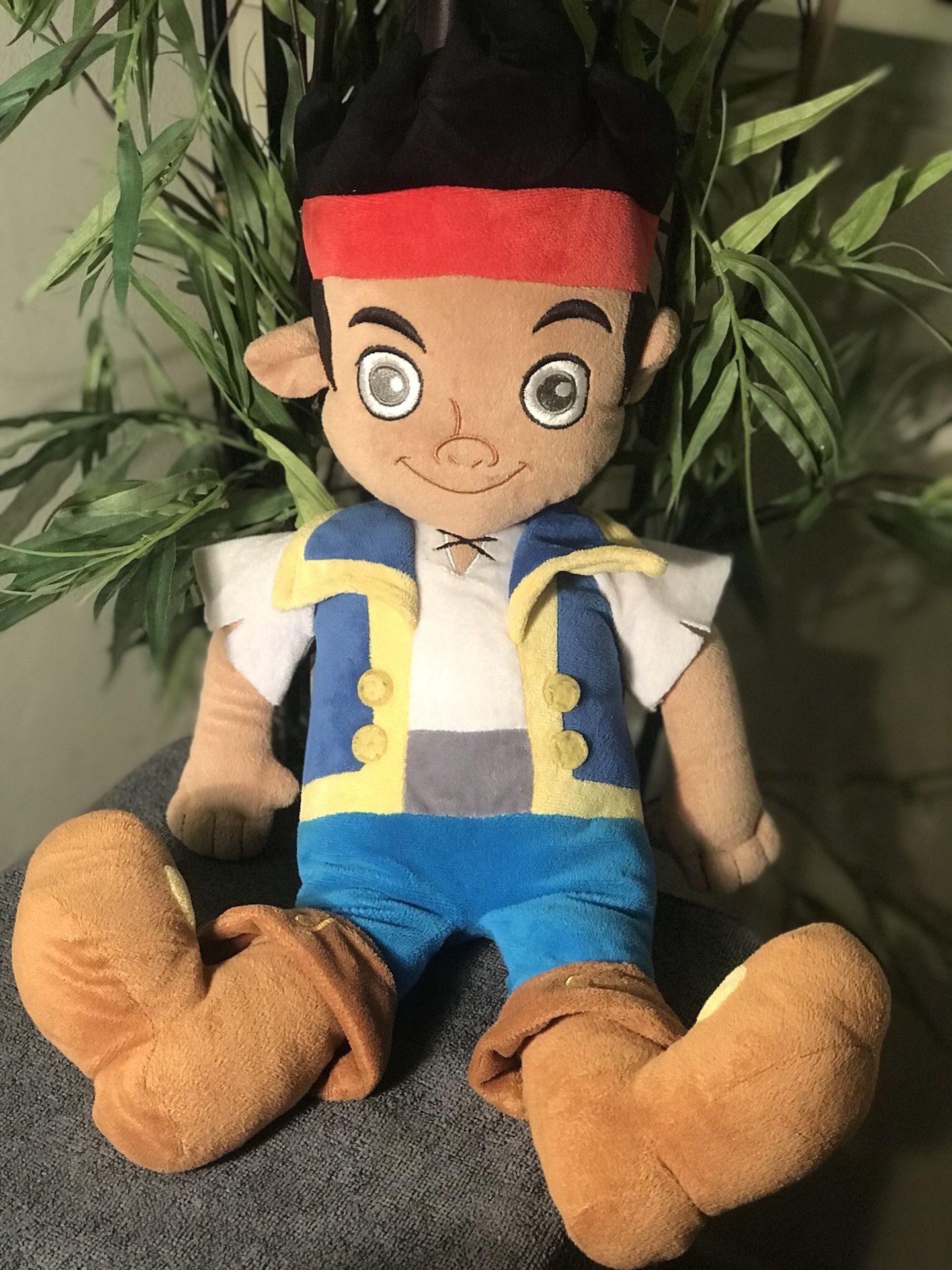 21" Disney Jake and the Neverland pirates plush toy