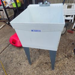 Prices firm.. heavy duty slop sink