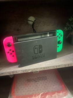 Nintendo Switch with Games and extra controllers