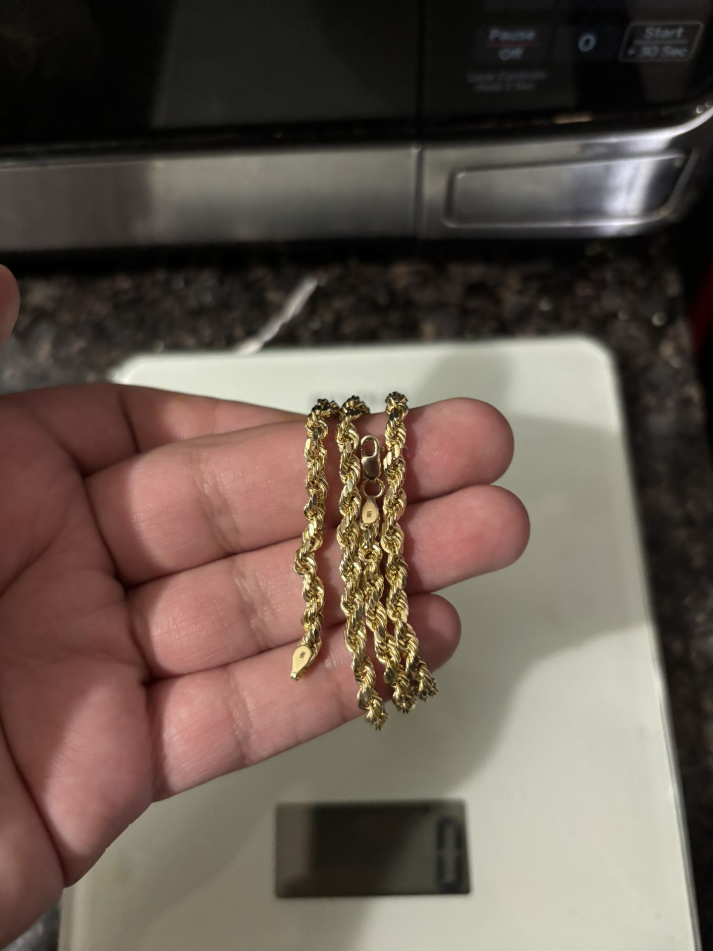 10k Rope chain (READ DESCRIPTION)