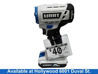 Hart Hpdd02 White Cordless Standard Drill