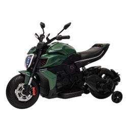 Bro Ducati & Bentley Motorcycle Kids 12V Ride-On Brand New Open Box 