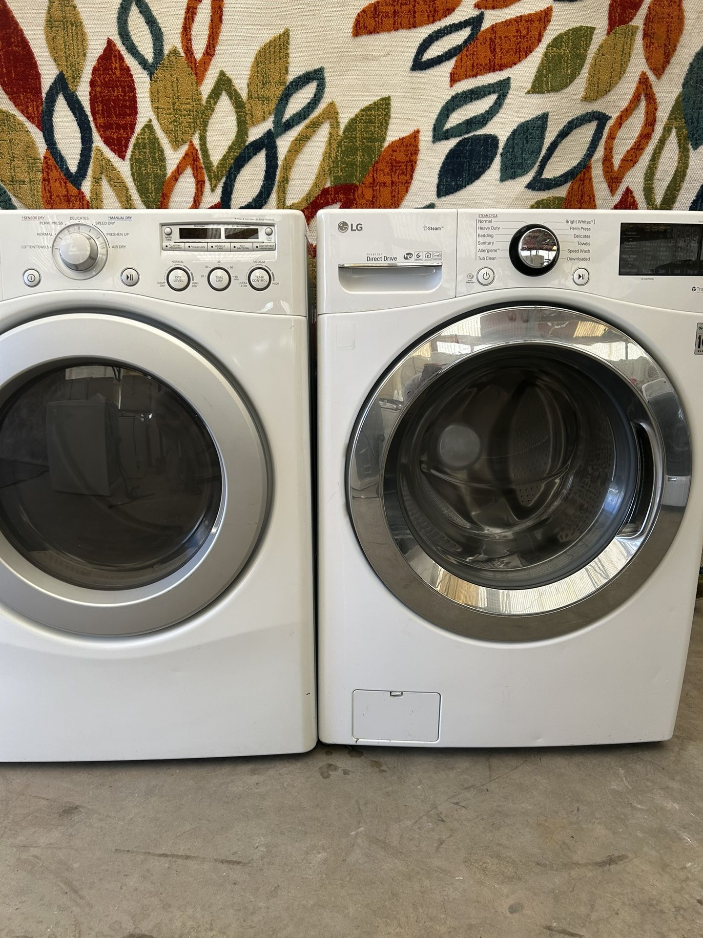 LG Washer And Dryer Laundry