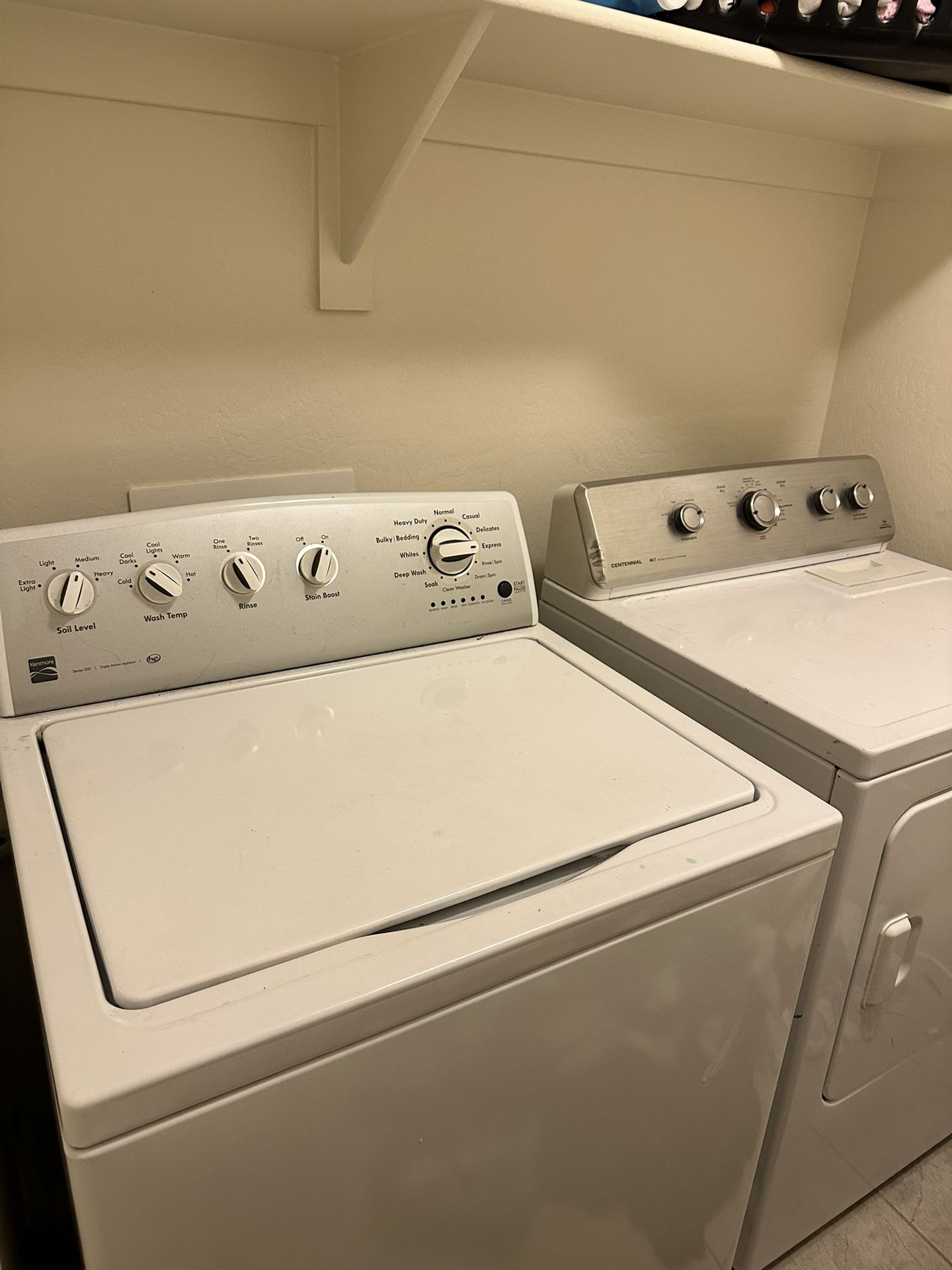 Washer And Dryer