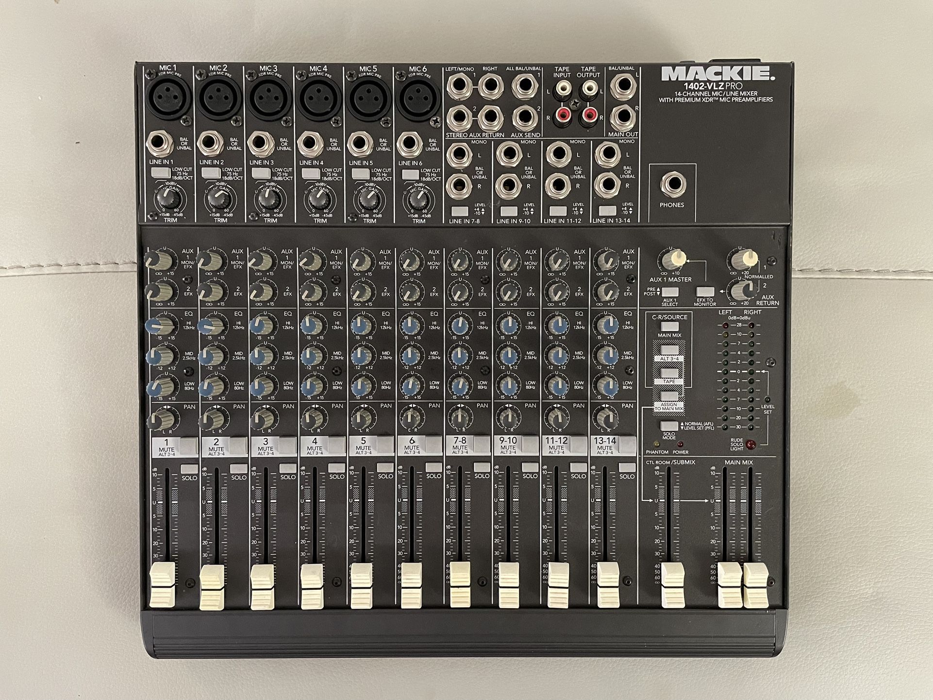 Mackie 1402VLZ PRO Mixer Made In USA