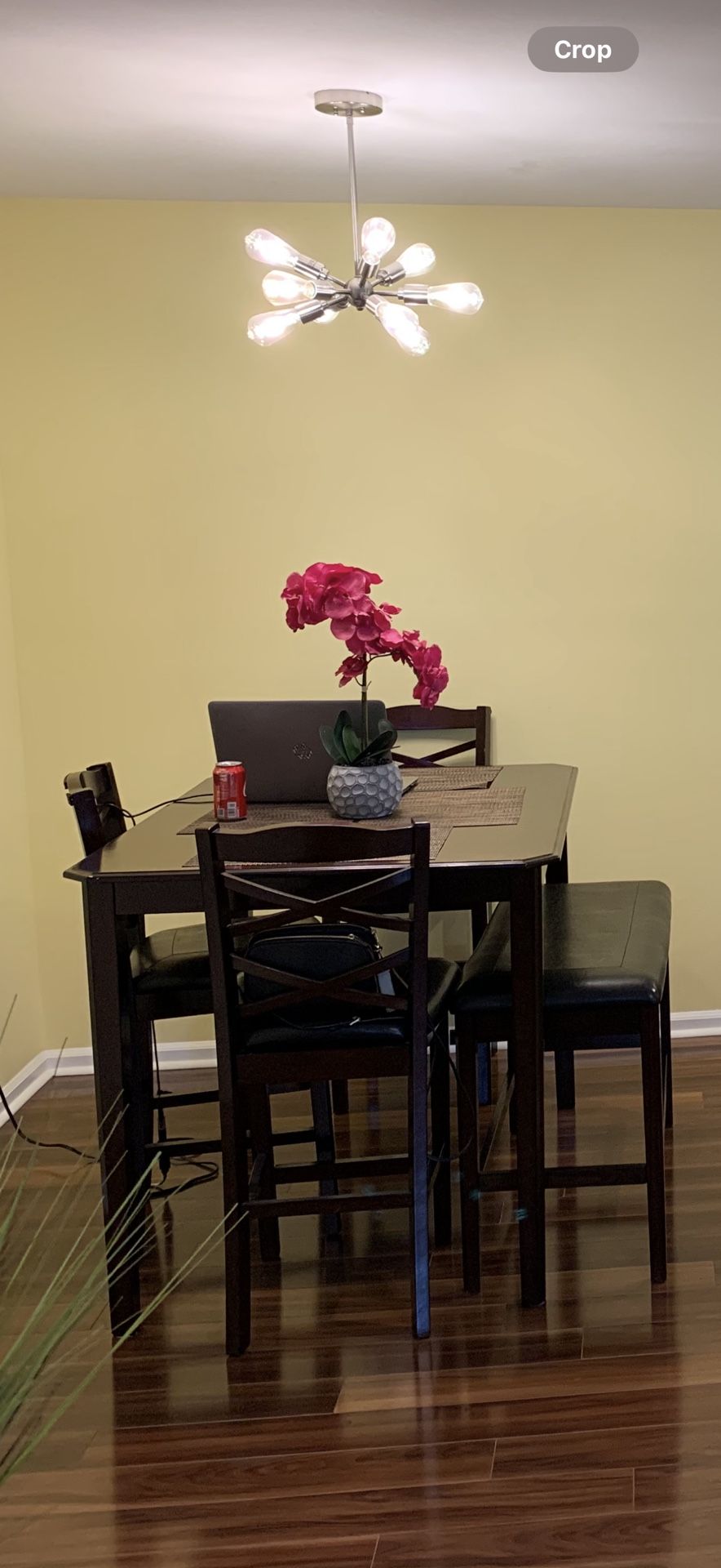 Dining Table Set – 3 Chairs + Bench (Seats 5) – $120 OBO