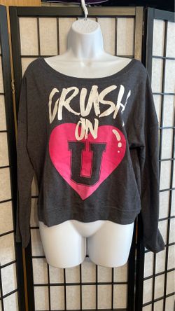 Juniors over sized long sleeve top size Medium
