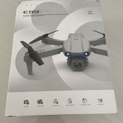 Compact Foldable Drone W/ Controller And Carry Case