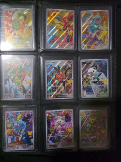 Pokémon Starter Holo Card Lot – 9 Cards