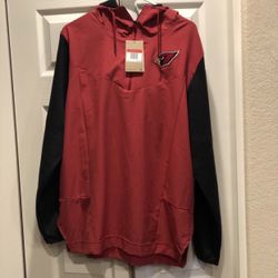 Nike Men’s Arizona Cardinals Dri-Fit Therma Half-Zip Hoodie Jacket