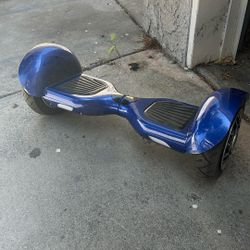 blue hoverboard / no charger in hand 
