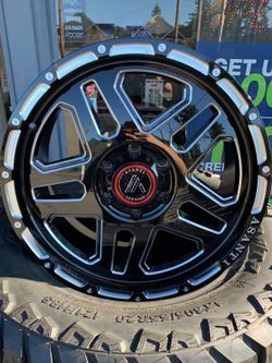 ASANTI OFFROAD 20X9 6X139.7 A/T 305/55/20!!!!!!