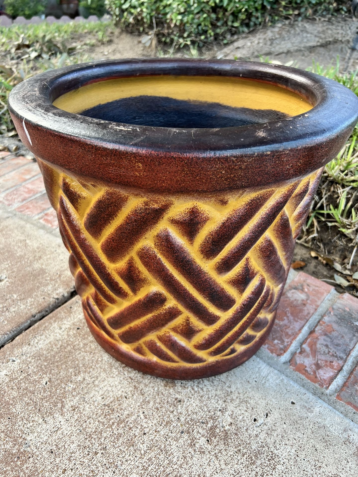 Large Clay Pottery Plant Pot NEW - Masetero NUEVO