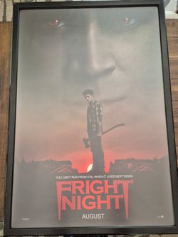 Fright Night (2011) movie poster, $20 OBO