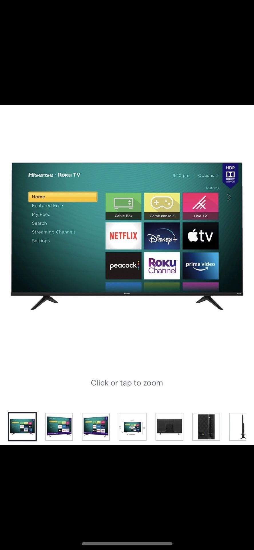 Tv Hisense 50’ Model 50RGE3