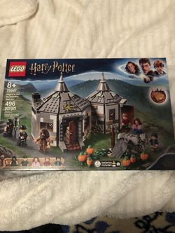 Harry Potter LEGO set (Hagrids Hut 496 pcs)