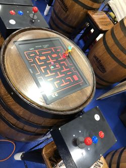 Jack Daniels Whiskey Barrel Arcade